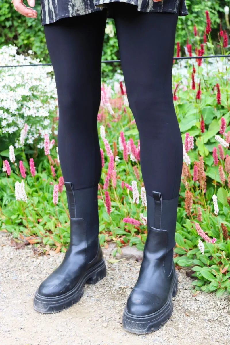 Henne Leggings | Black | Leggings fra Liberté