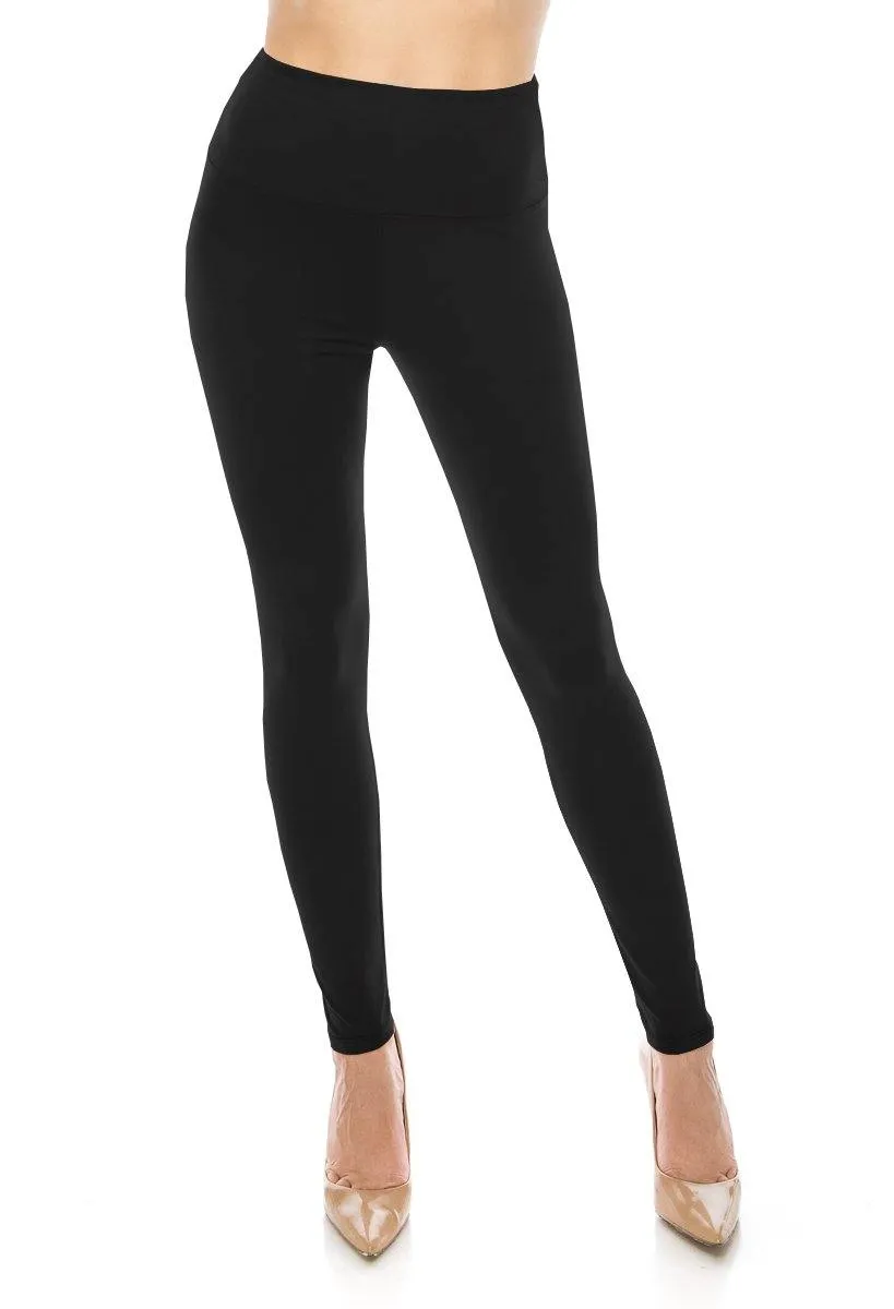 High Waist Leggings - 5 Waistband