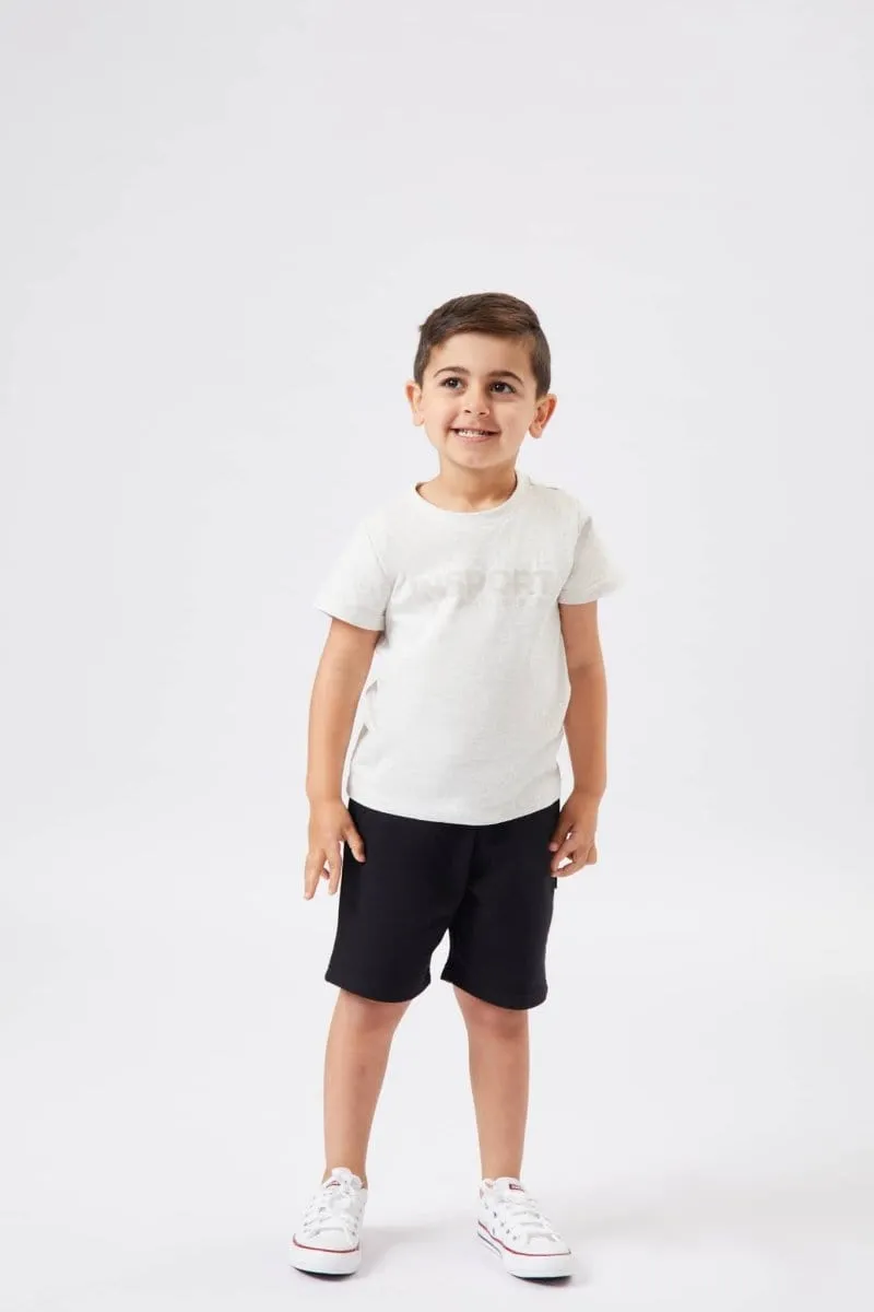 INSPORT JUNIOR ATLANTA BLACK SHORTS