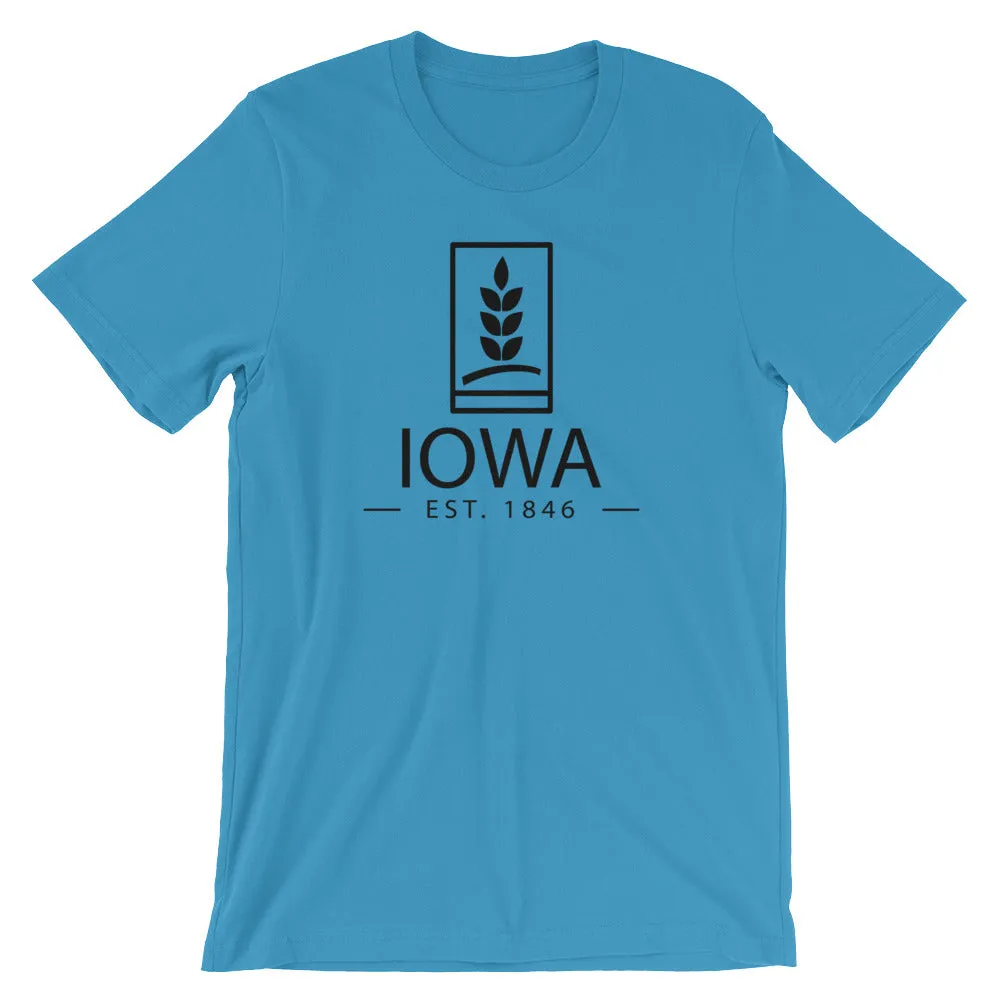 Iowa - Short-Sleeve Unisex T-Shirt - Established