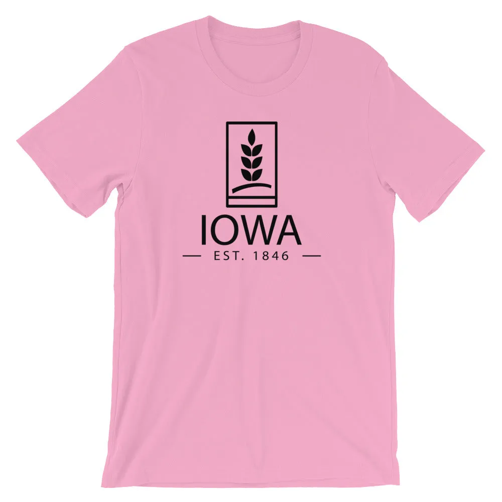 Iowa - Short-Sleeve Unisex T-Shirt - Established