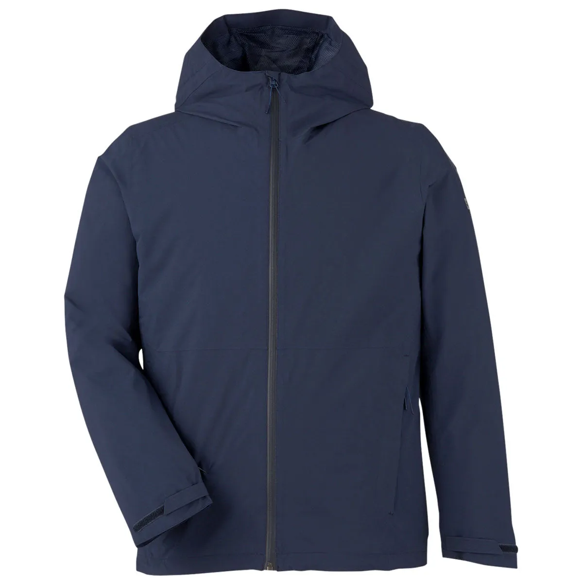 Jack Wolfskin Men's Night Blue Pack and Go Rain Jacket