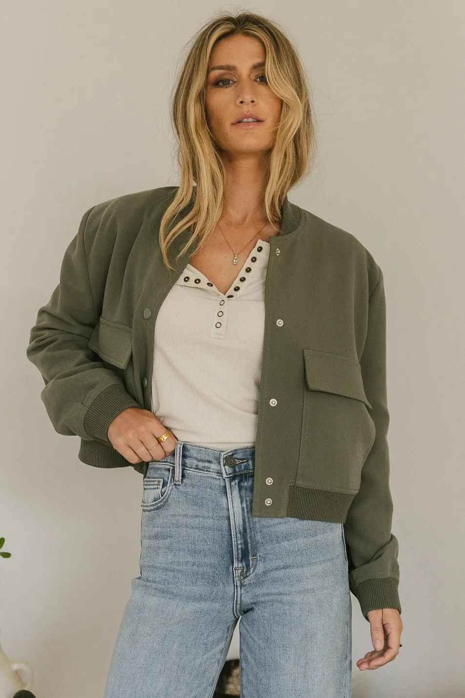 Jocelyn Jacket in Olive