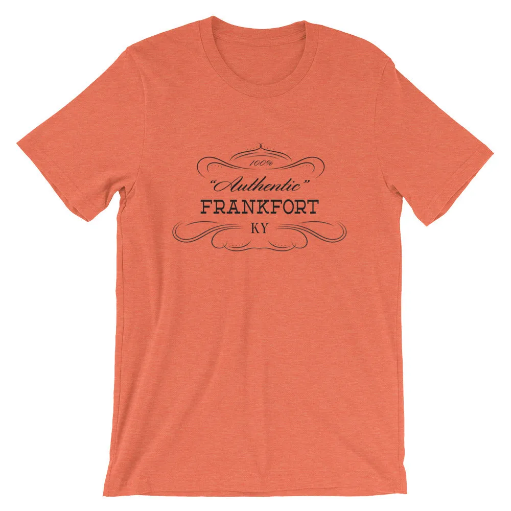 Kentucky - Frankfort KY - Short-Sleeve Unisex T-Shirt - Authentic