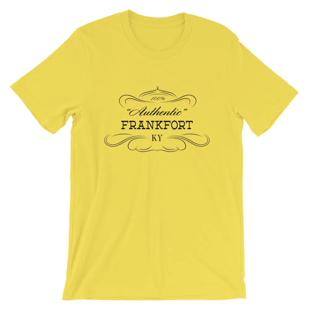 Kentucky - Frankfort KY - Short-Sleeve Unisex T-Shirt - Authentic