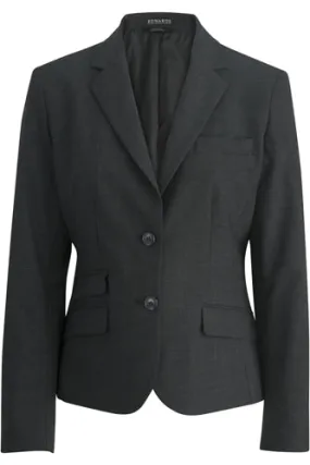 Ladies' Redwood & Ross Suit Coat - Charcoal Marl