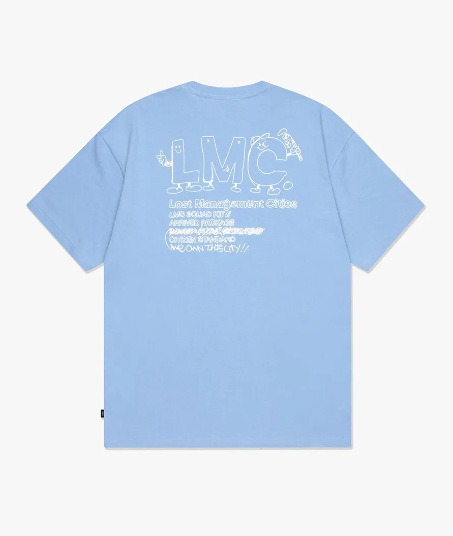 LMC  |Unisex Street Style Logo T-Shirts