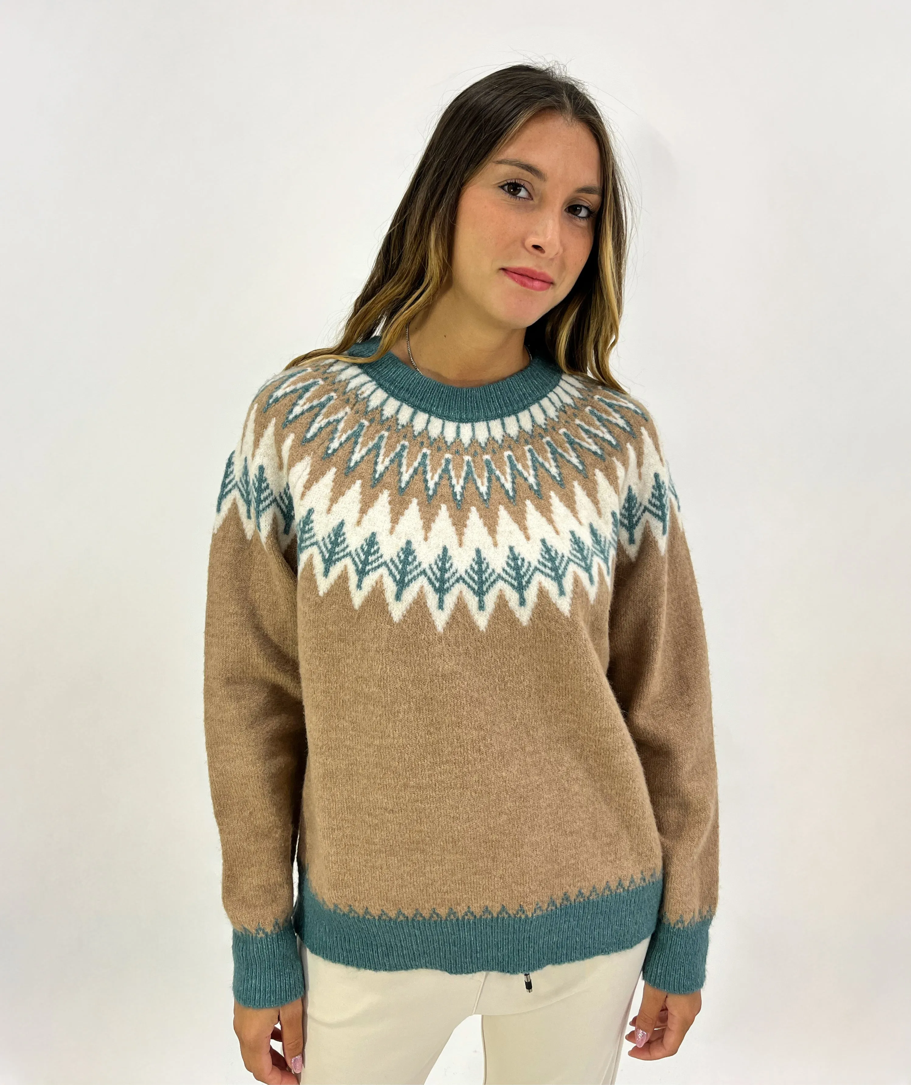 Maglione fantasia norvegese