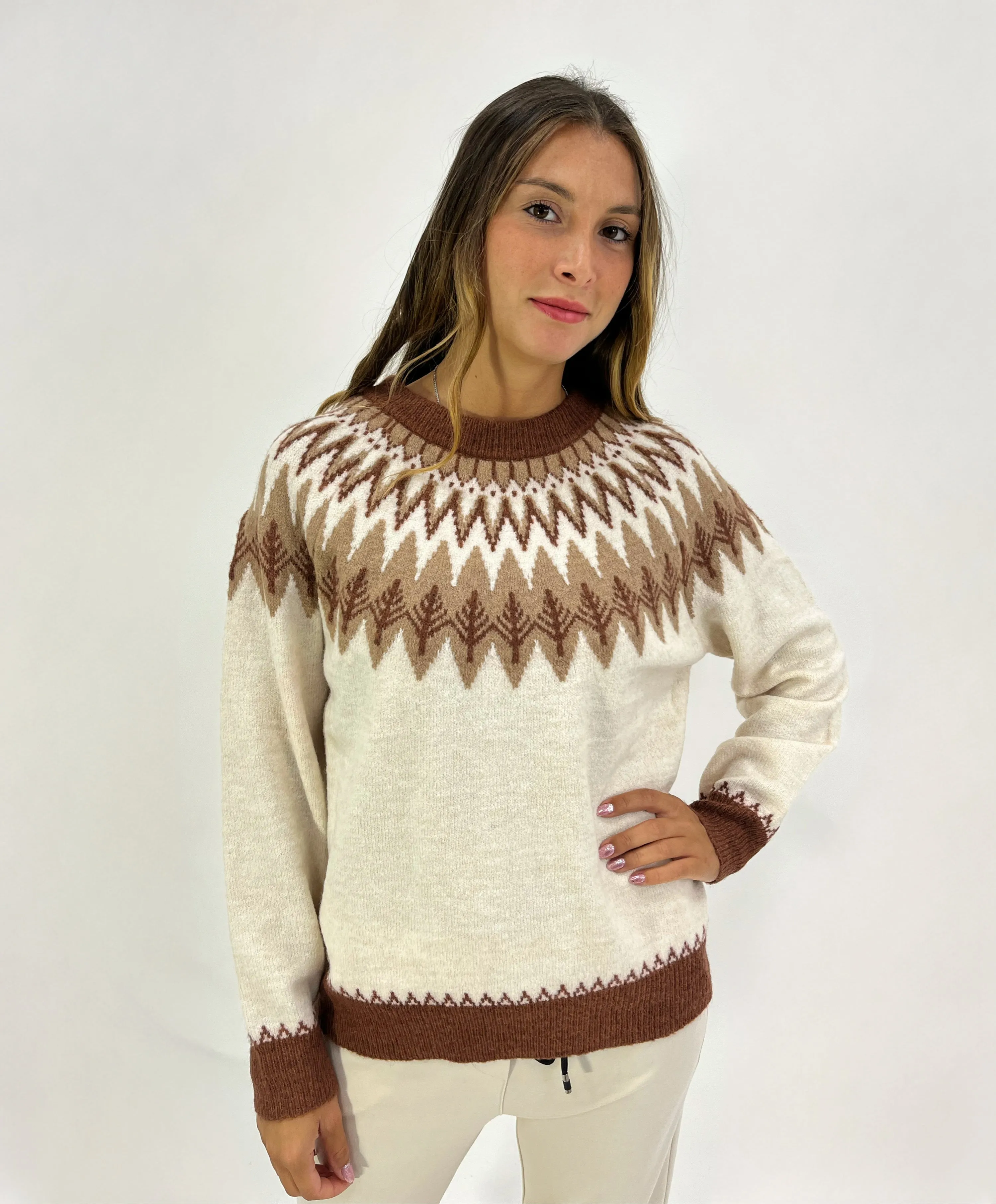 Maglione fantasia norvegese