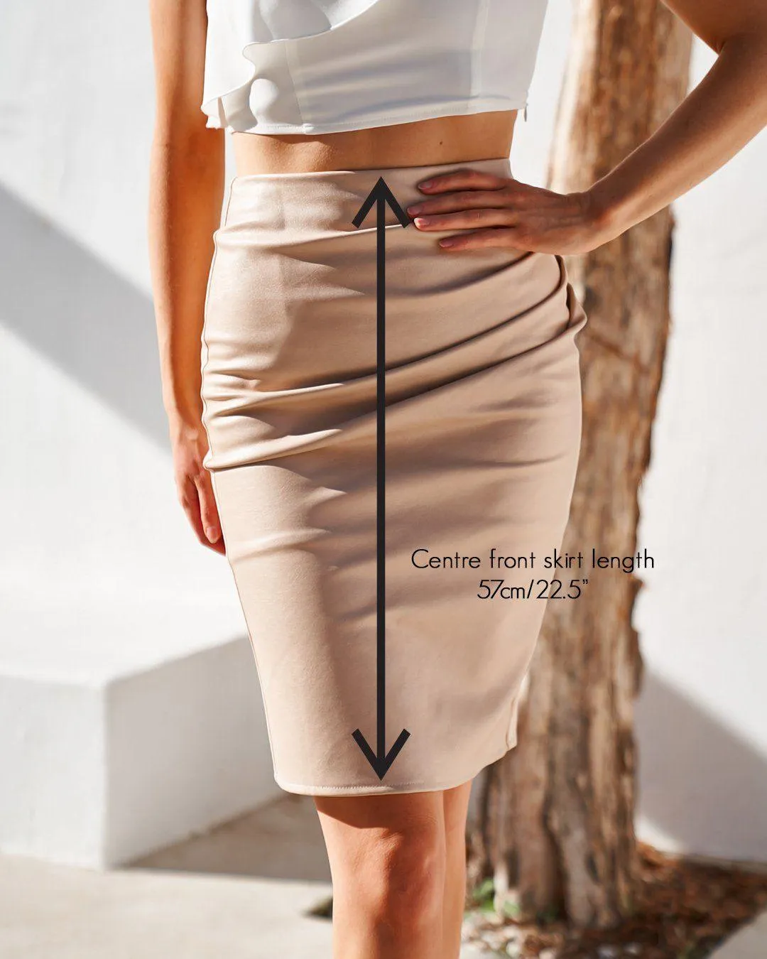 Maison Skirt - Nude