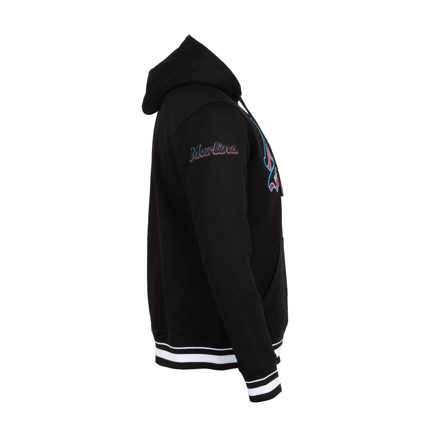 Marlins Script Tail Hoody - Mens