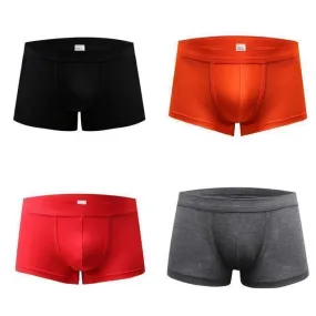 Men Boxer Shorts - 4 Pcs/Set