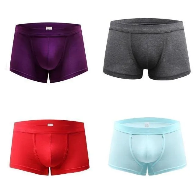 Men Boxer Shorts - 4 Pcs/Set