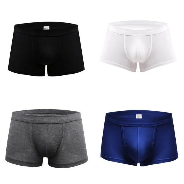 Men Boxer Shorts - 4 Pcs/Set