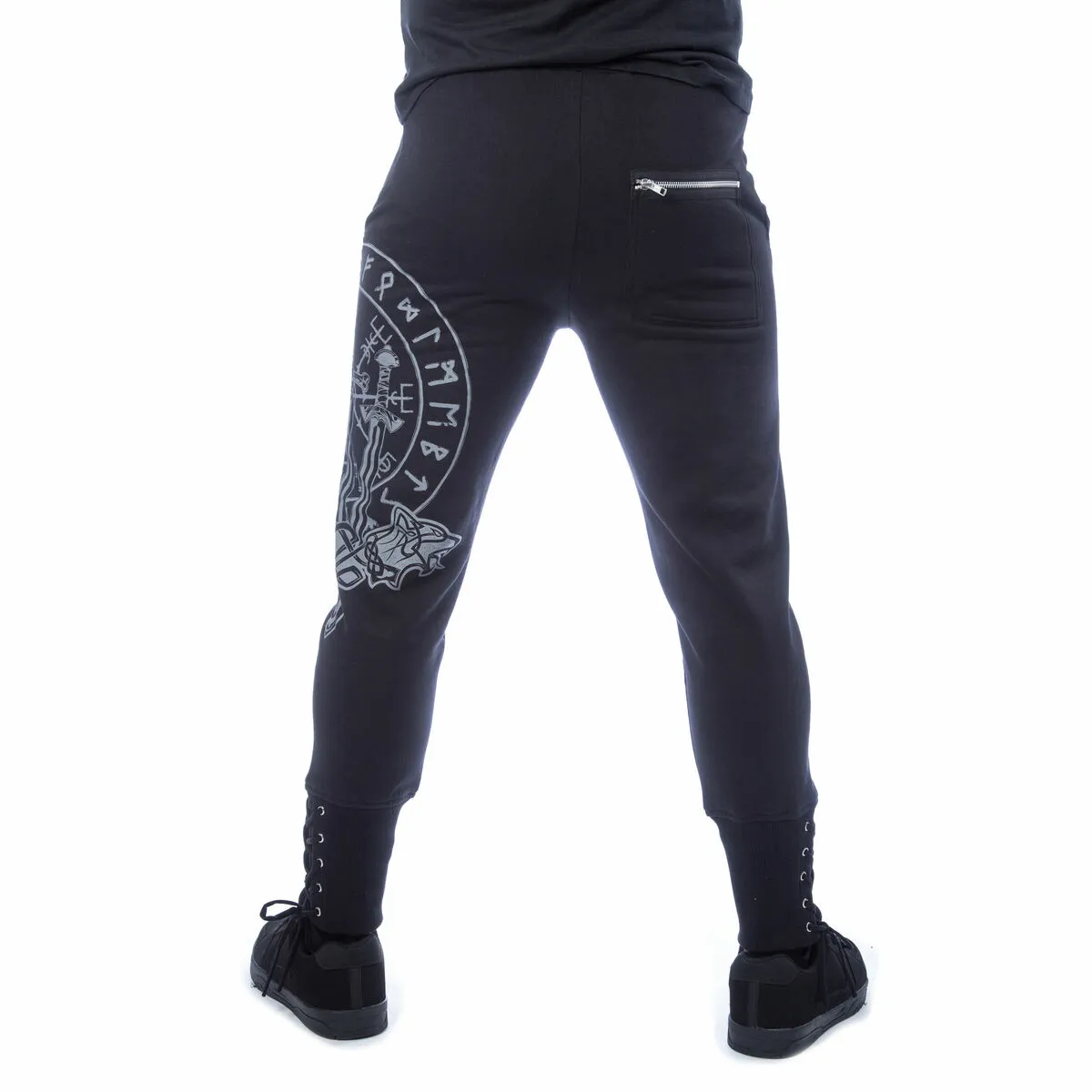 Men's trousers (trackpants) VIXXSIN - ZAPPA - BLACK - POI1007  -  Metal-shop