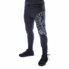 Men's trousers (trackpants) VIXXSIN - ZAPPA - BLACK - POI1007  -  Metal-shop