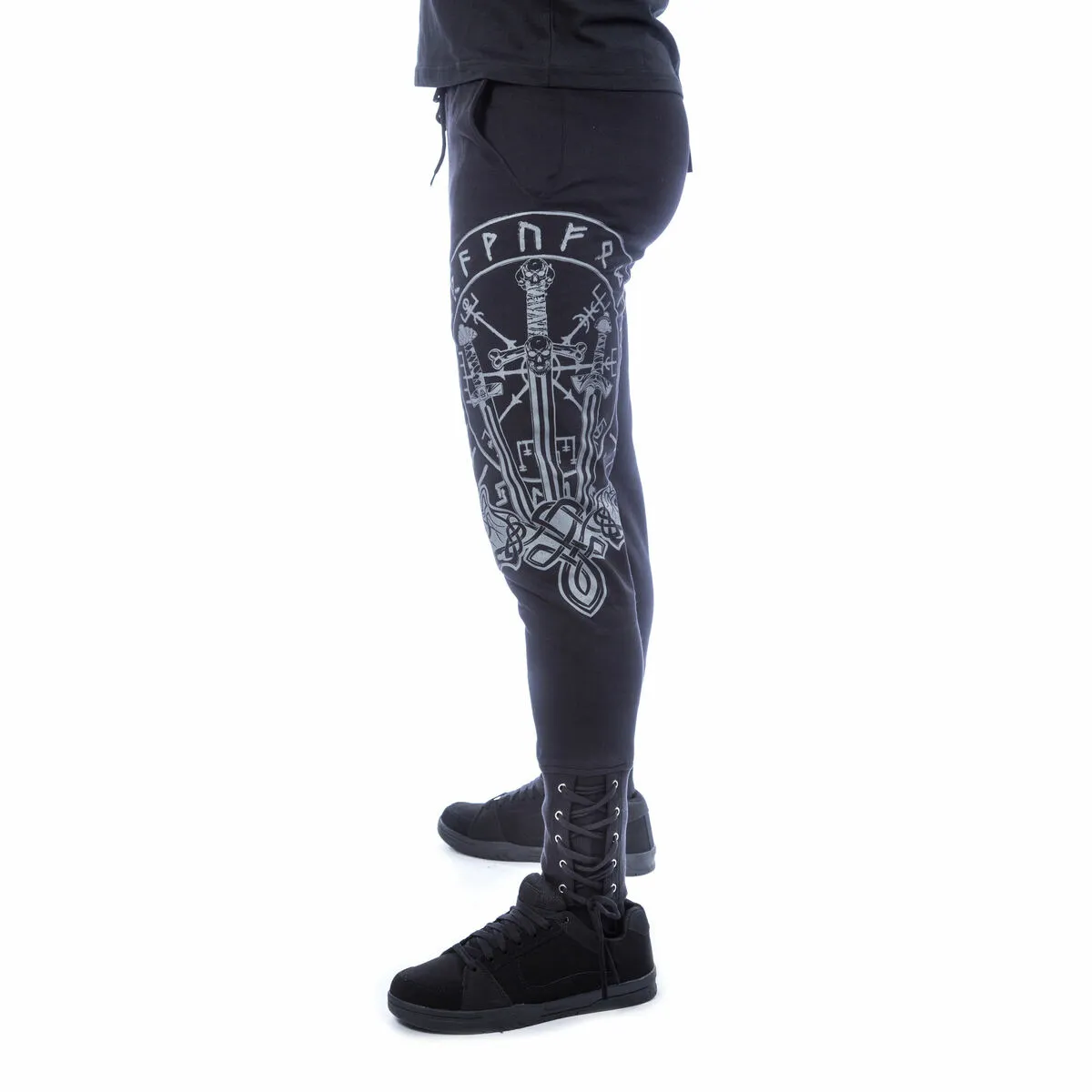 Men's trousers (trackpants) VIXXSIN - ZAPPA - BLACK - POI1007  -  Metal-shop