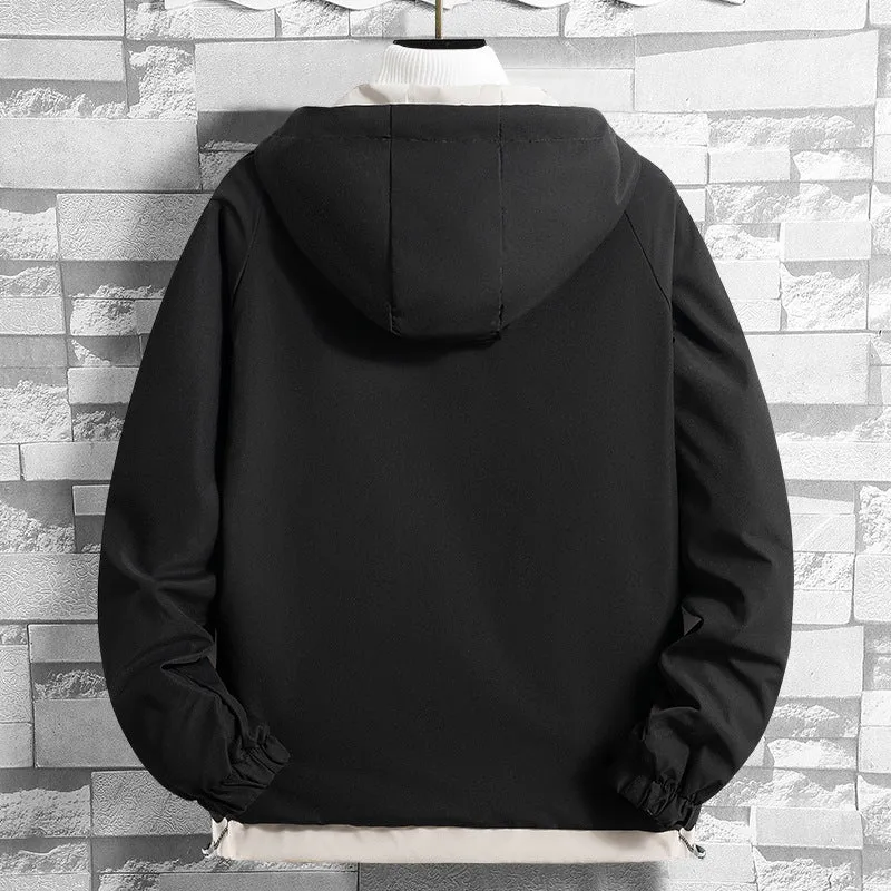 Men's Two Bar Hooded Jacket