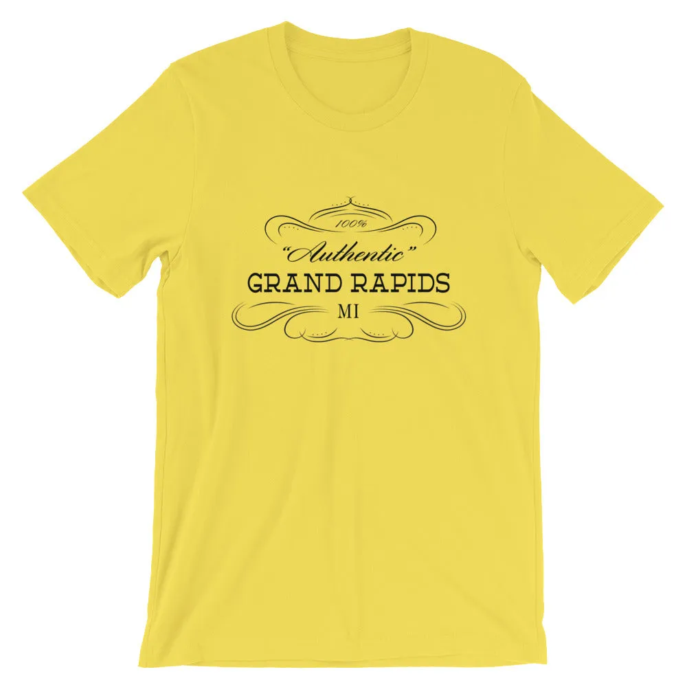 Michigan - Grand Rapids MI - Short-Sleeve Unisex T-Shirt - Authentic