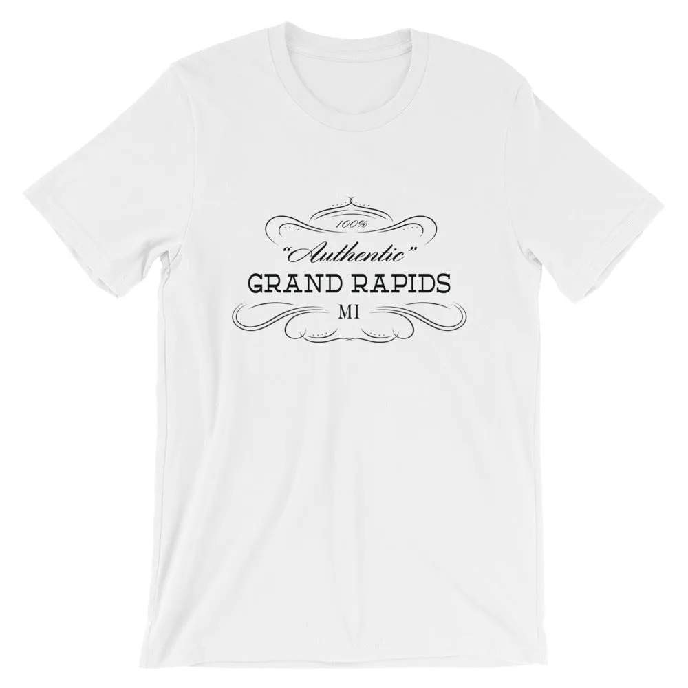 Michigan - Grand Rapids MI - Short-Sleeve Unisex T-Shirt - Authentic