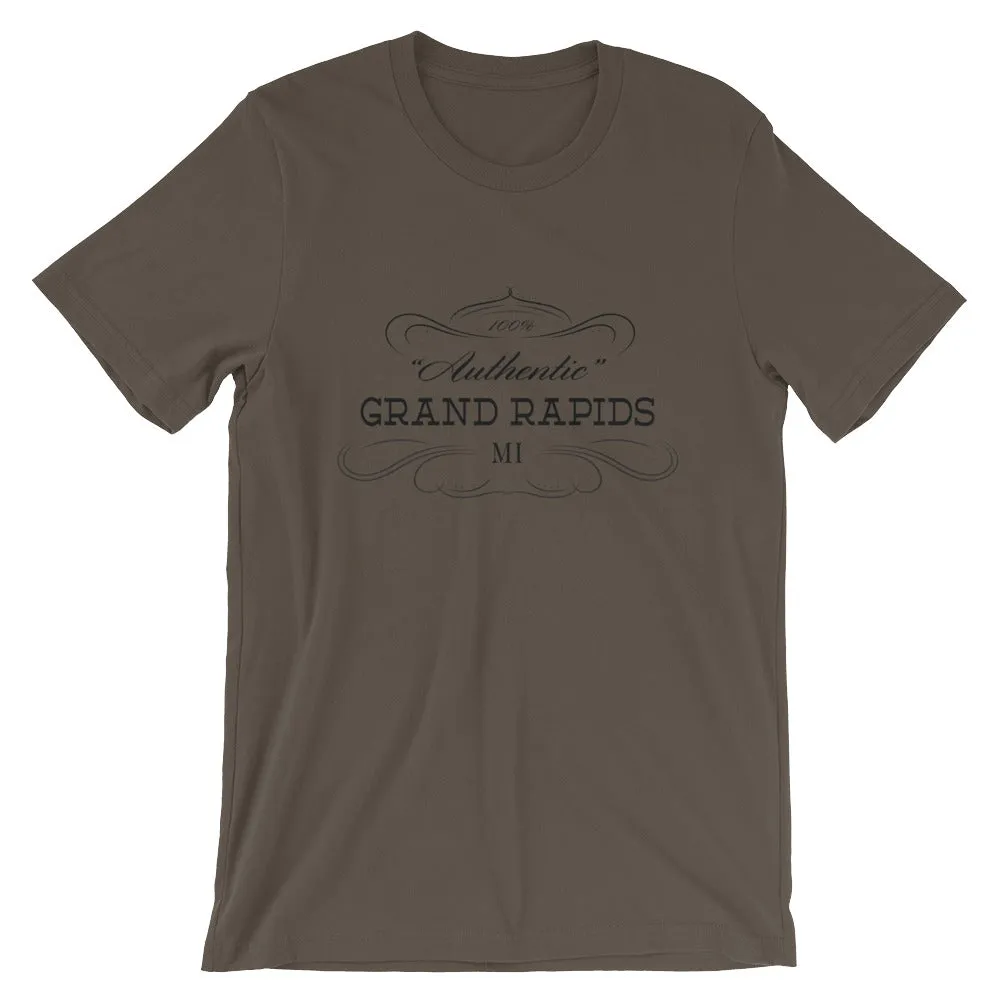 Michigan - Grand Rapids MI - Short-Sleeve Unisex T-Shirt - Authentic