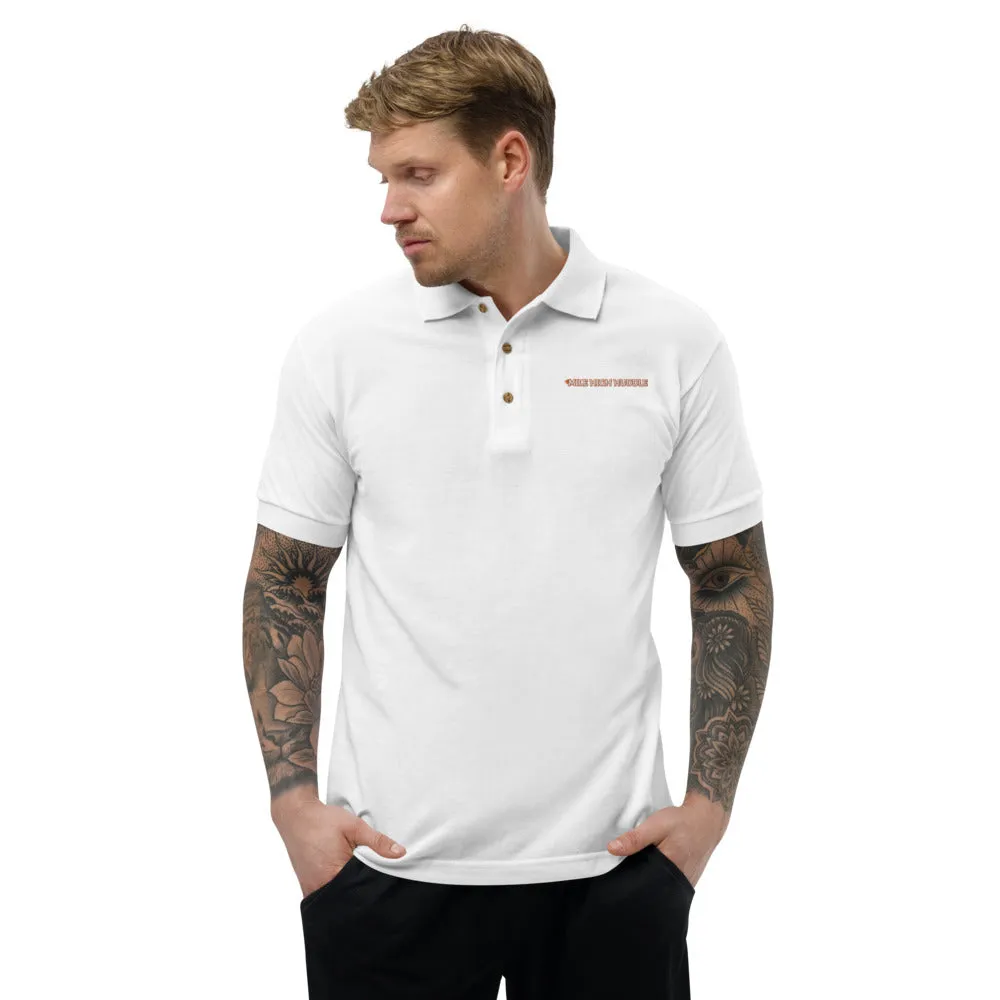 Mile High Huddle Embroidered Polo Shirt