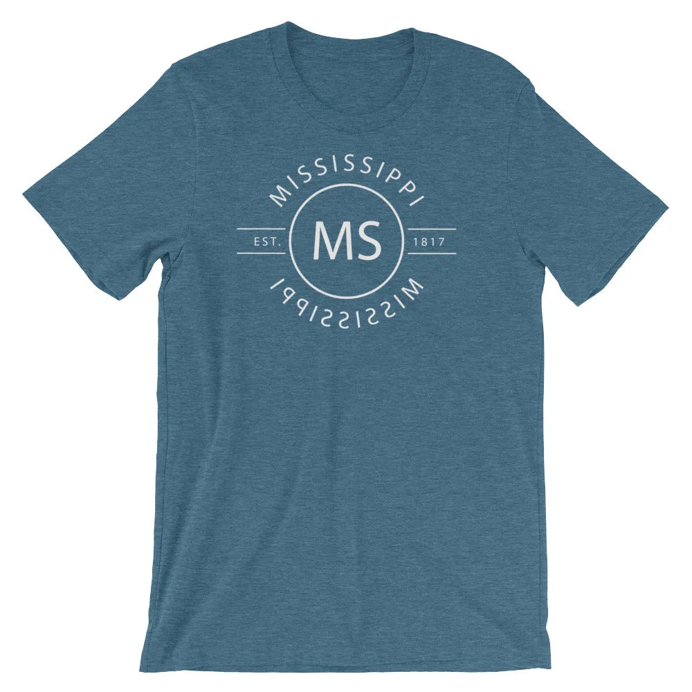 Mississippi - Short-Sleeve Unisex T-Shirt - Reflections