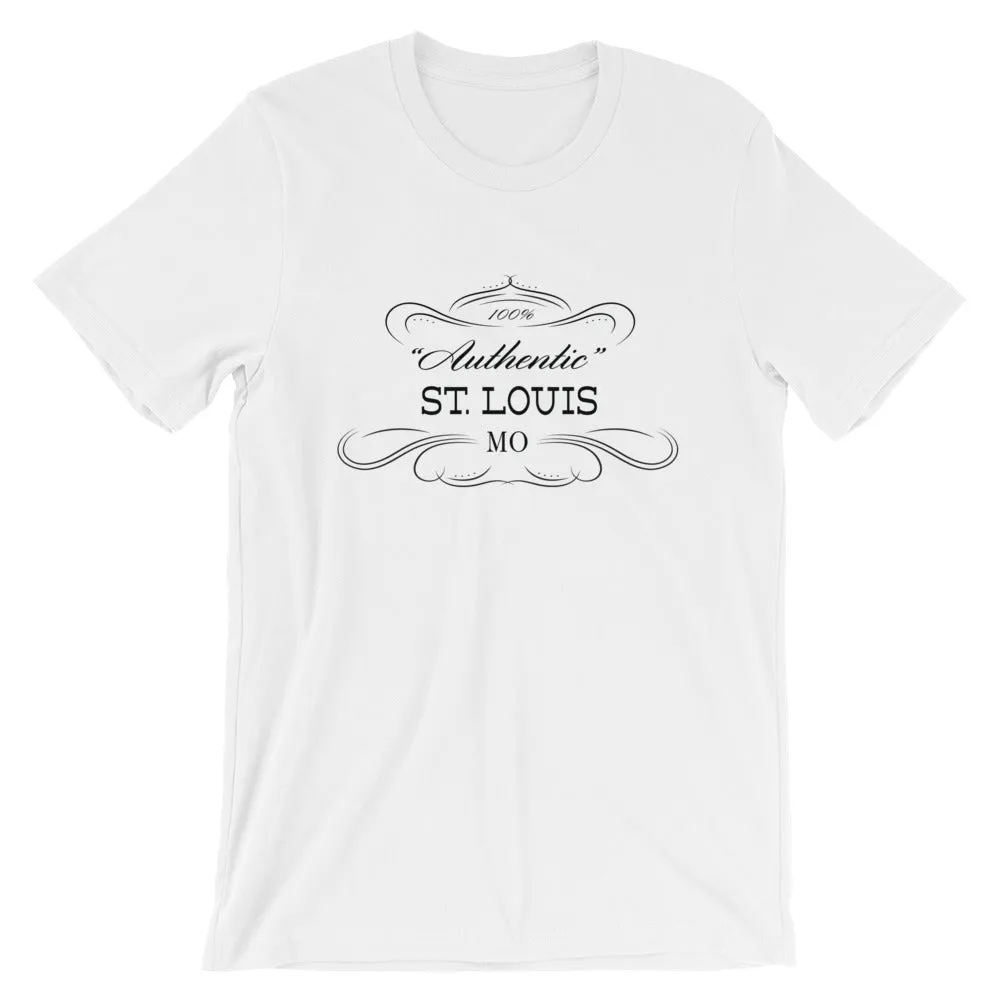 Missouri - St. Louis Mo - Short-Sleeve Unisex T-Shirt - Authentic