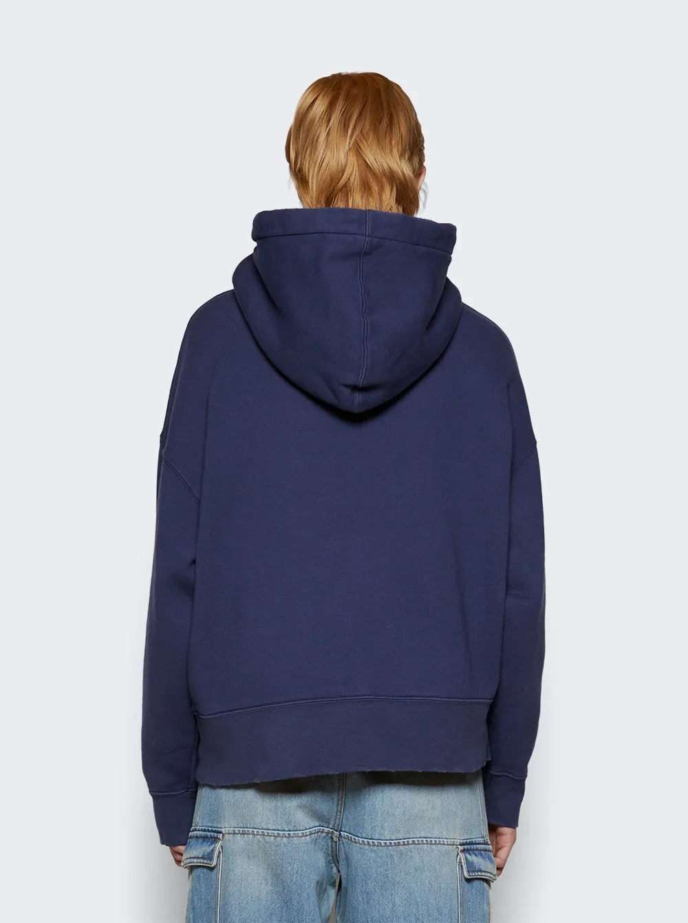 Moncler   X Palm Angels Hoodie Sweater Dark Blue 