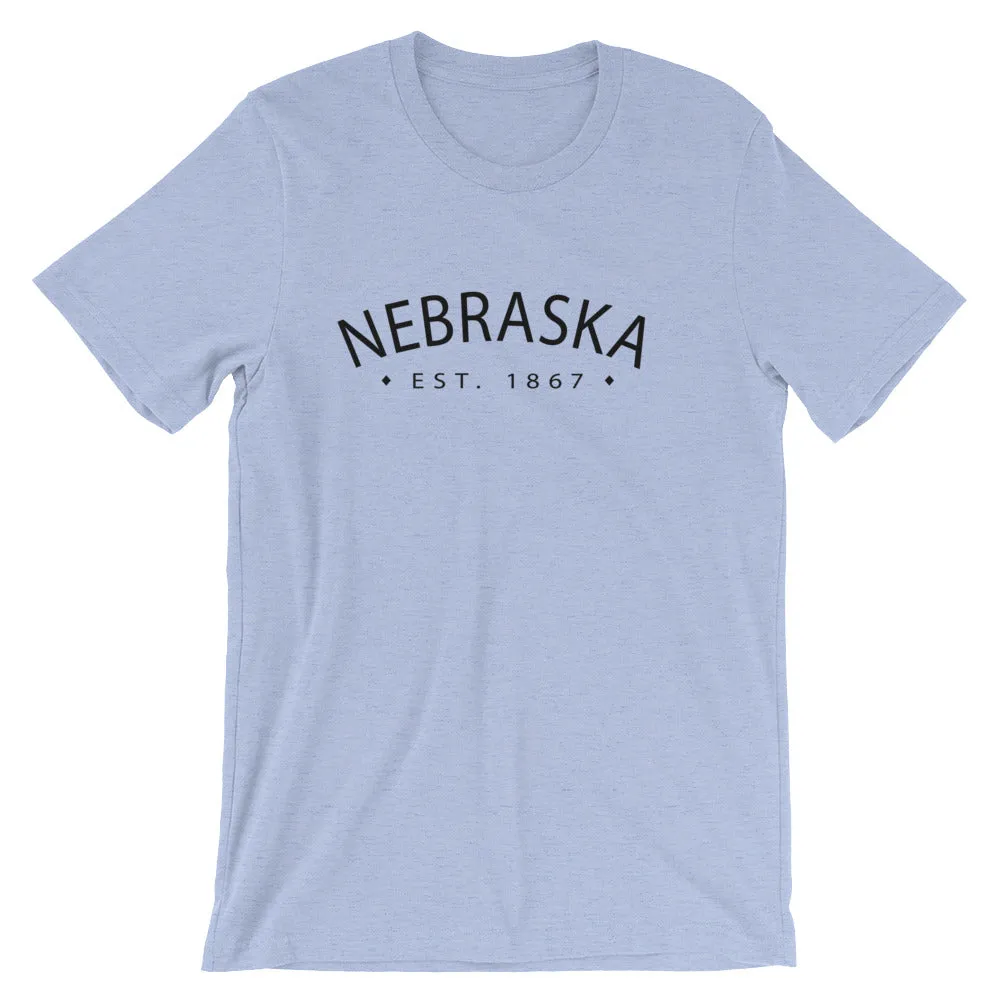 Nebraska - Short-Sleeve Unisex T-Shirt - Established