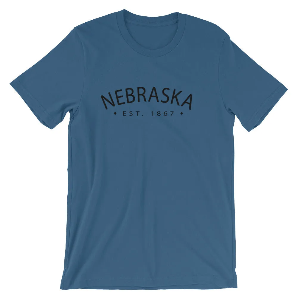 Nebraska - Short-Sleeve Unisex T-Shirt - Established