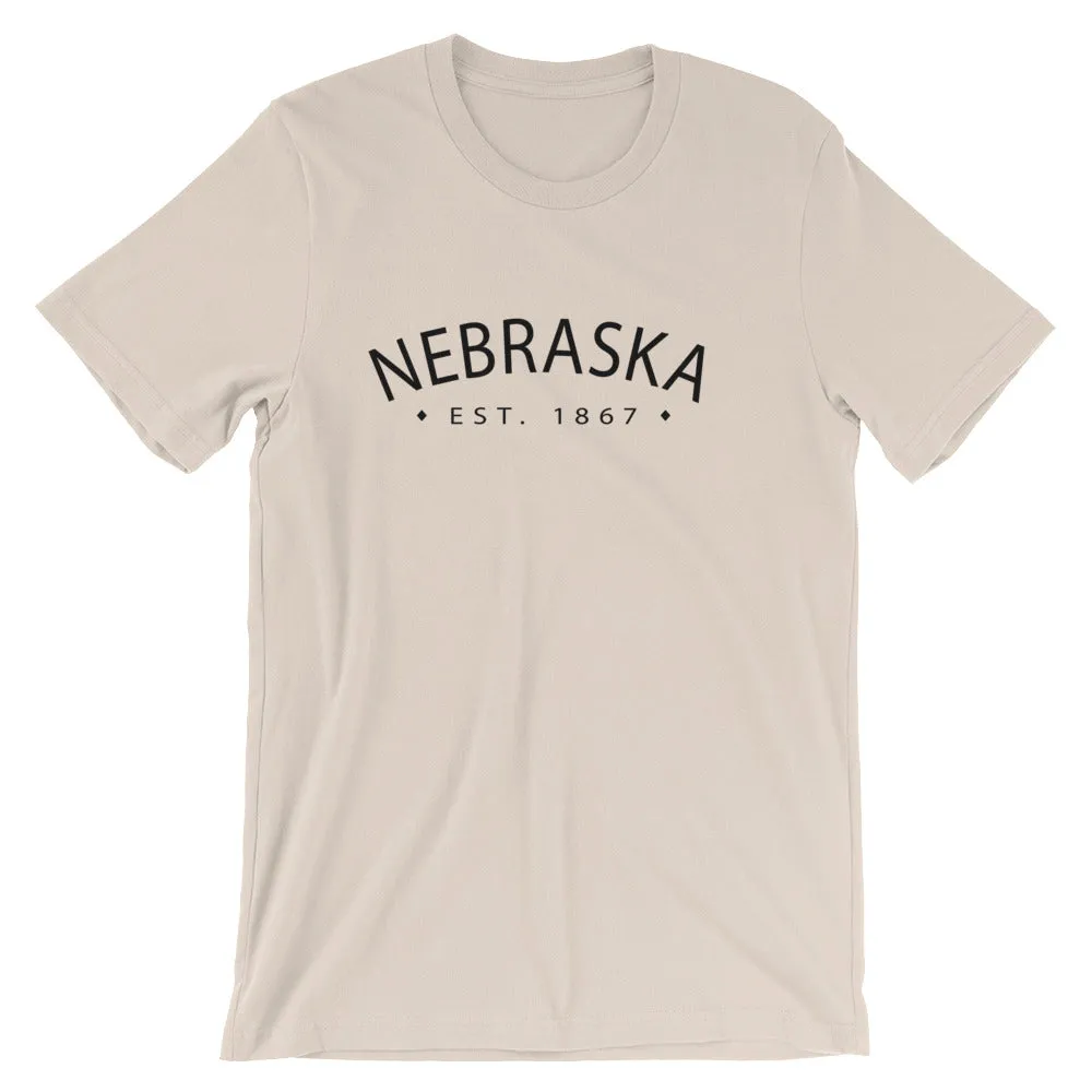 Nebraska - Short-Sleeve Unisex T-Shirt - Established