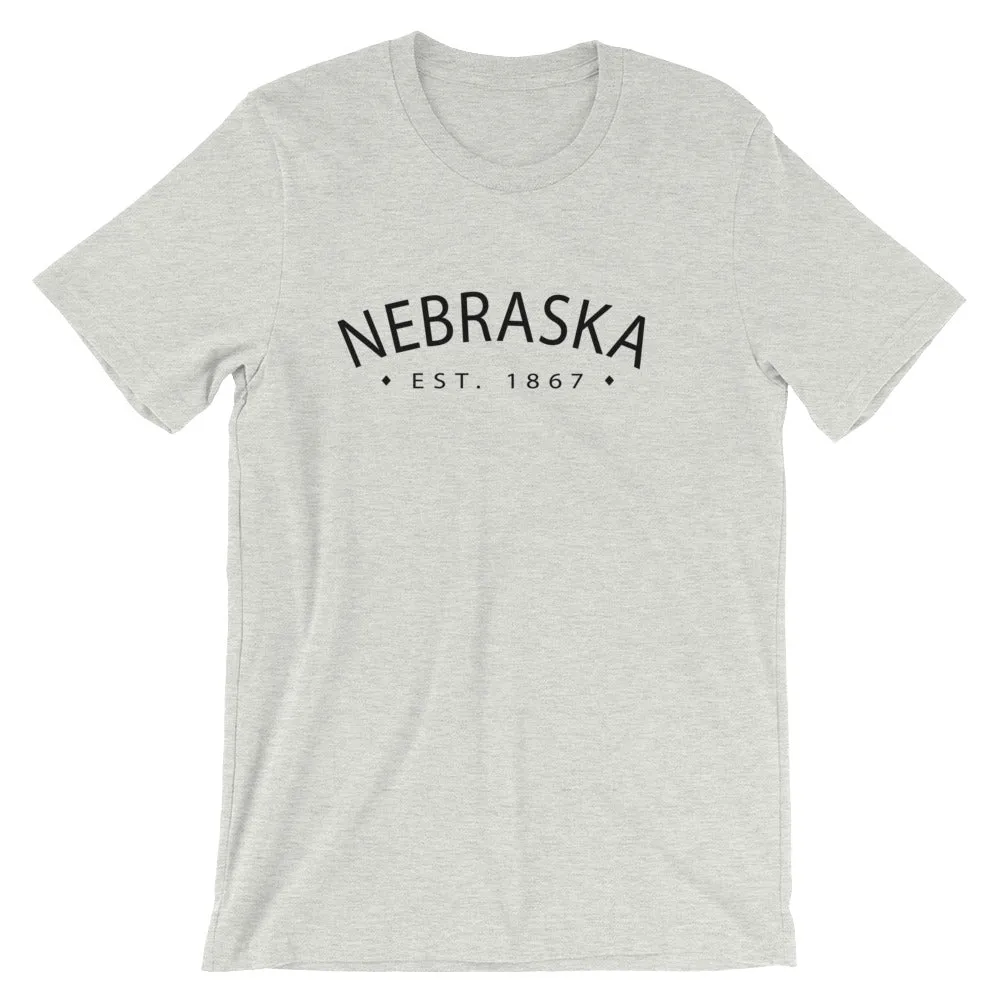 Nebraska - Short-Sleeve Unisex T-Shirt - Established