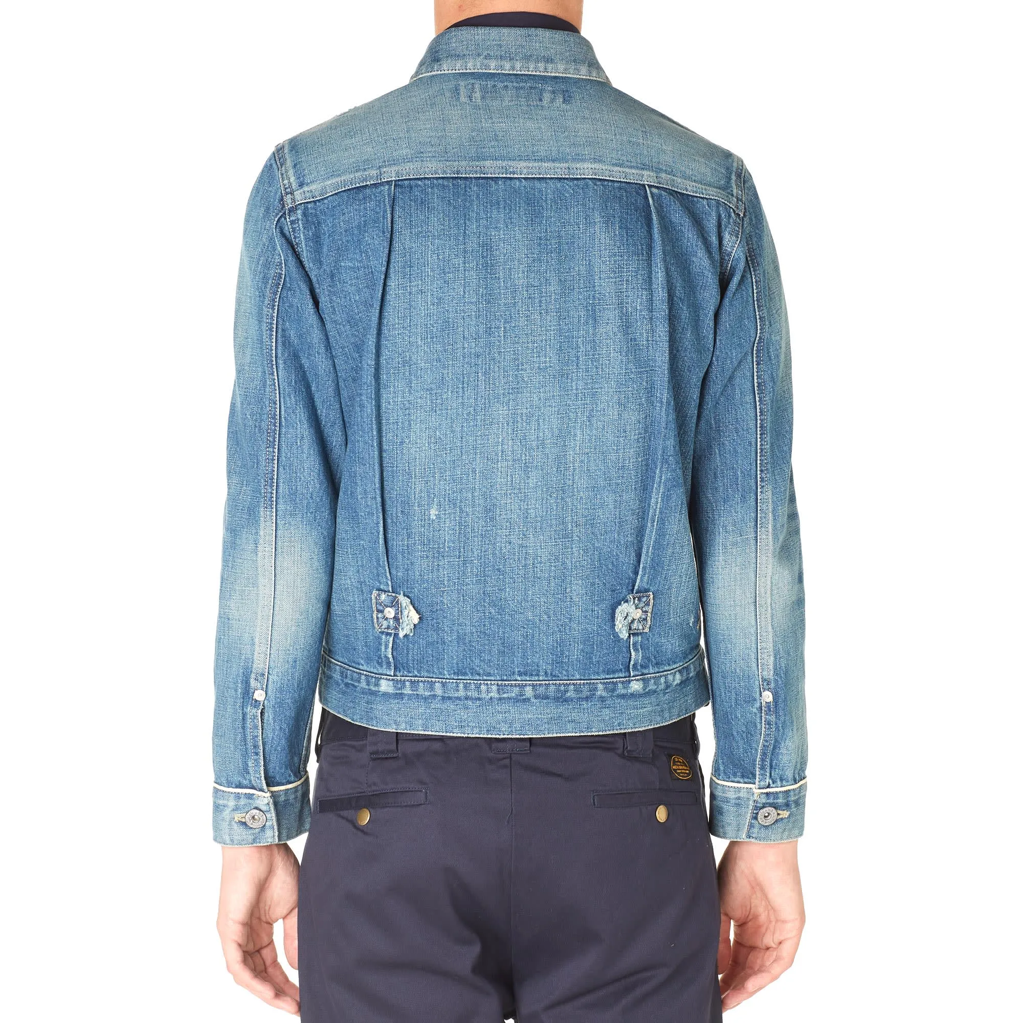 Neighborhood Cuff Trim Savage Stockman JacketIndigo