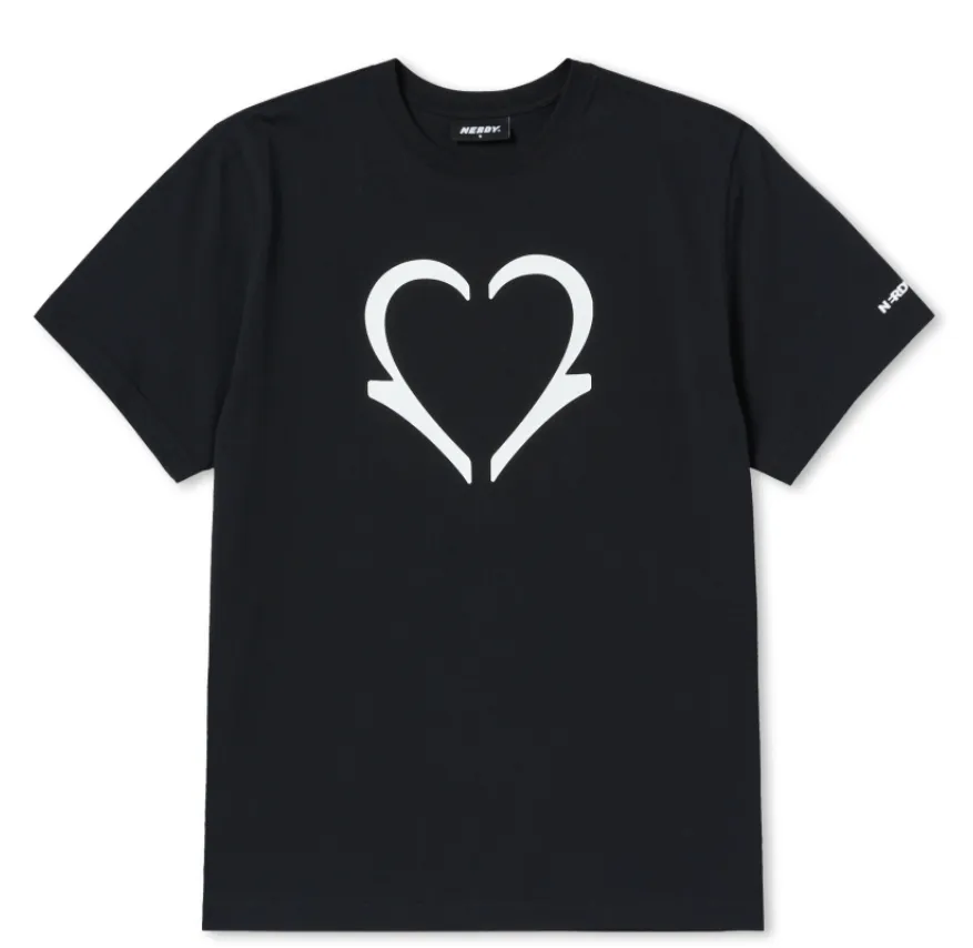 NERDY  |Unisex Street Style Cotton Logo T-Shirts