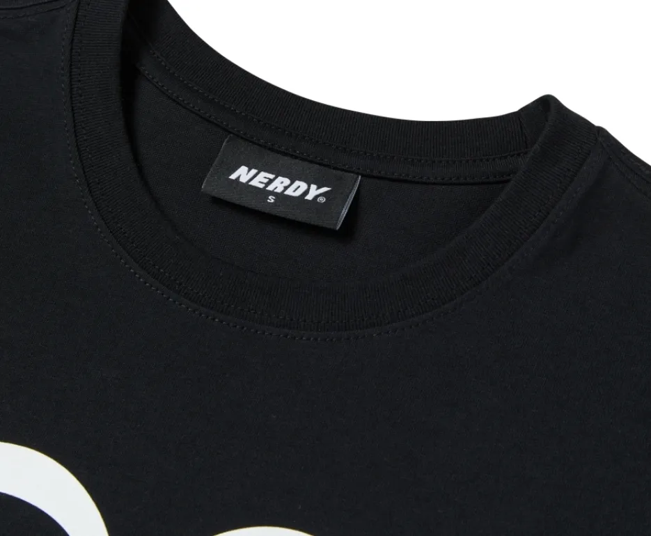 NERDY  |Unisex Street Style Cotton Logo T-Shirts