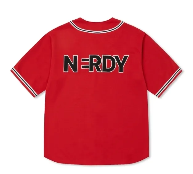 NERDY  |Unisex Street Style Logo T-Shirts