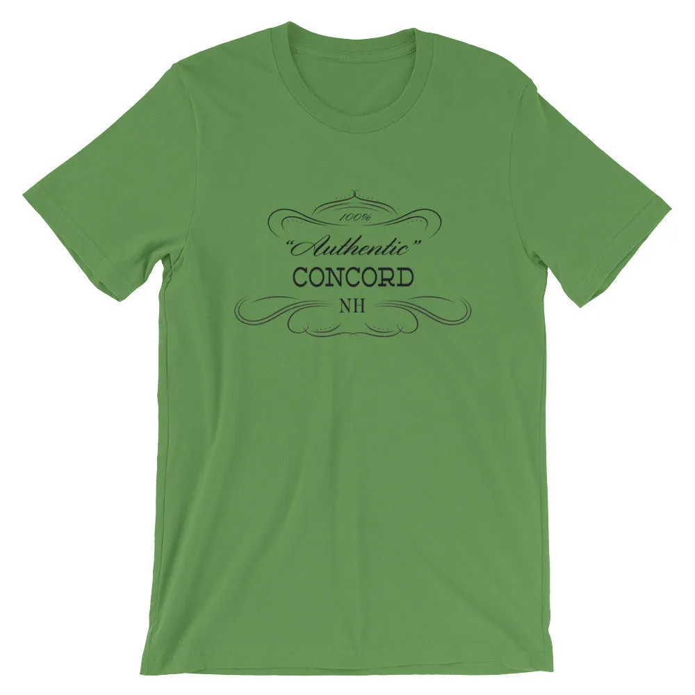 New Hampshire - Concord NH - Short-Sleeve Unisex T-Shirt - Authentic