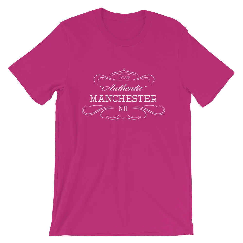 New Hampshire - Manchester NH - Short-Sleeve Unisex T-Shirt - Authentic