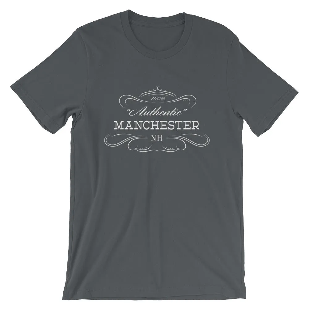 New Hampshire - Manchester NH - Short-Sleeve Unisex T-Shirt - Authentic