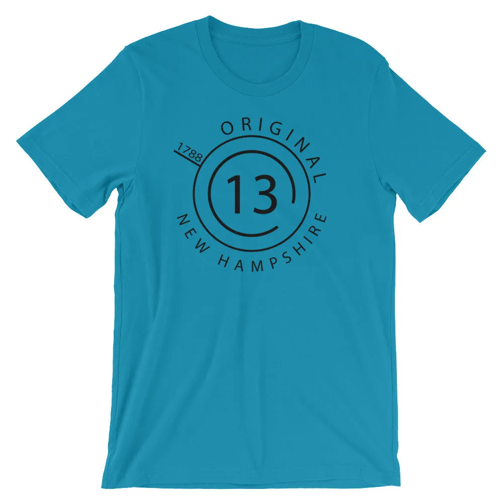 New Hampshire - Short-Sleeve Unisex T-Shirt - Original 13