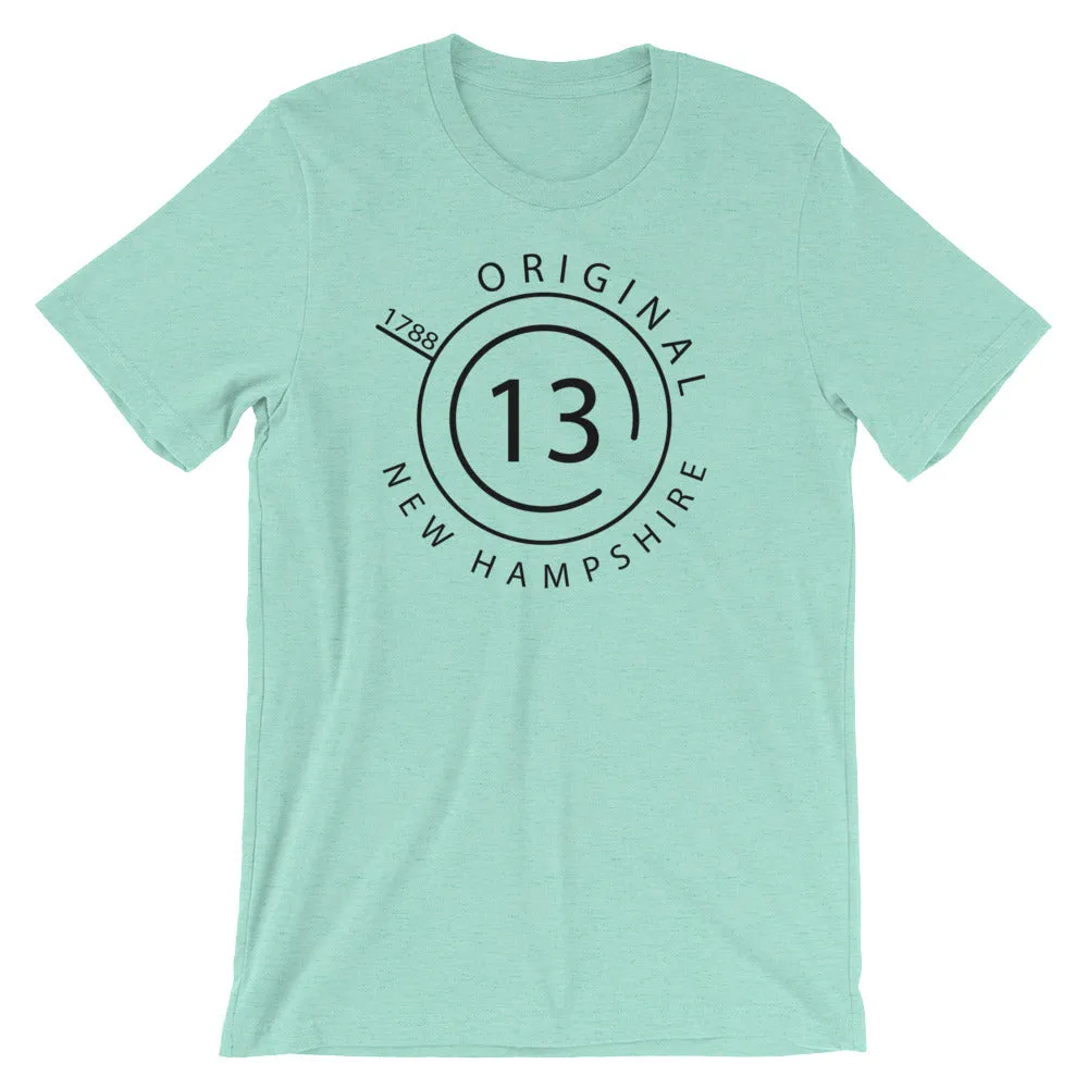 New Hampshire - Short-Sleeve Unisex T-Shirt - Original 13