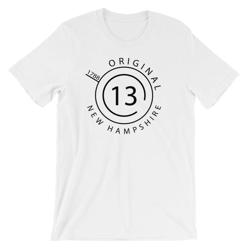 New Hampshire - Short-Sleeve Unisex T-Shirt - Original 13