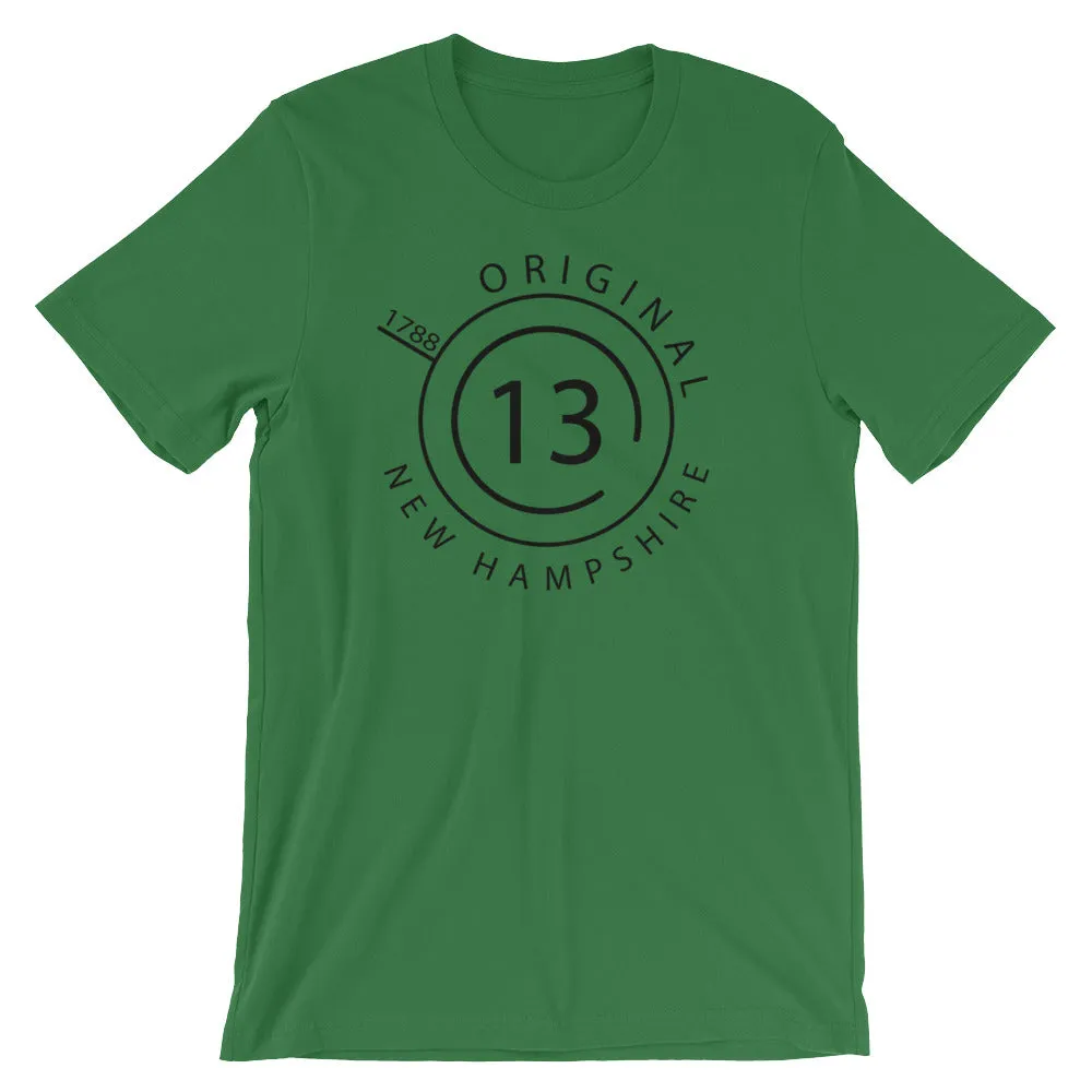 New Hampshire - Short-Sleeve Unisex T-Shirt - Original 13