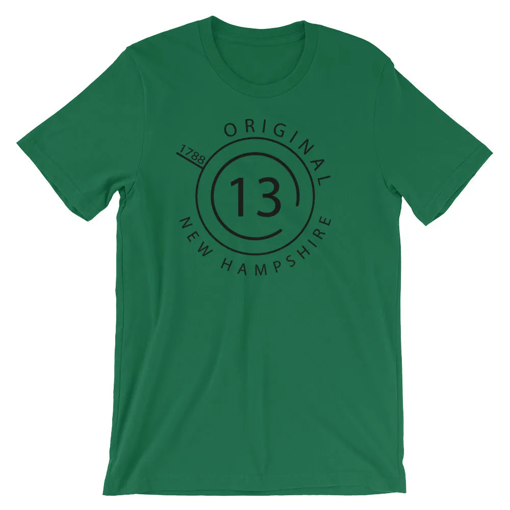 New Hampshire - Short-Sleeve Unisex T-Shirt - Original 13