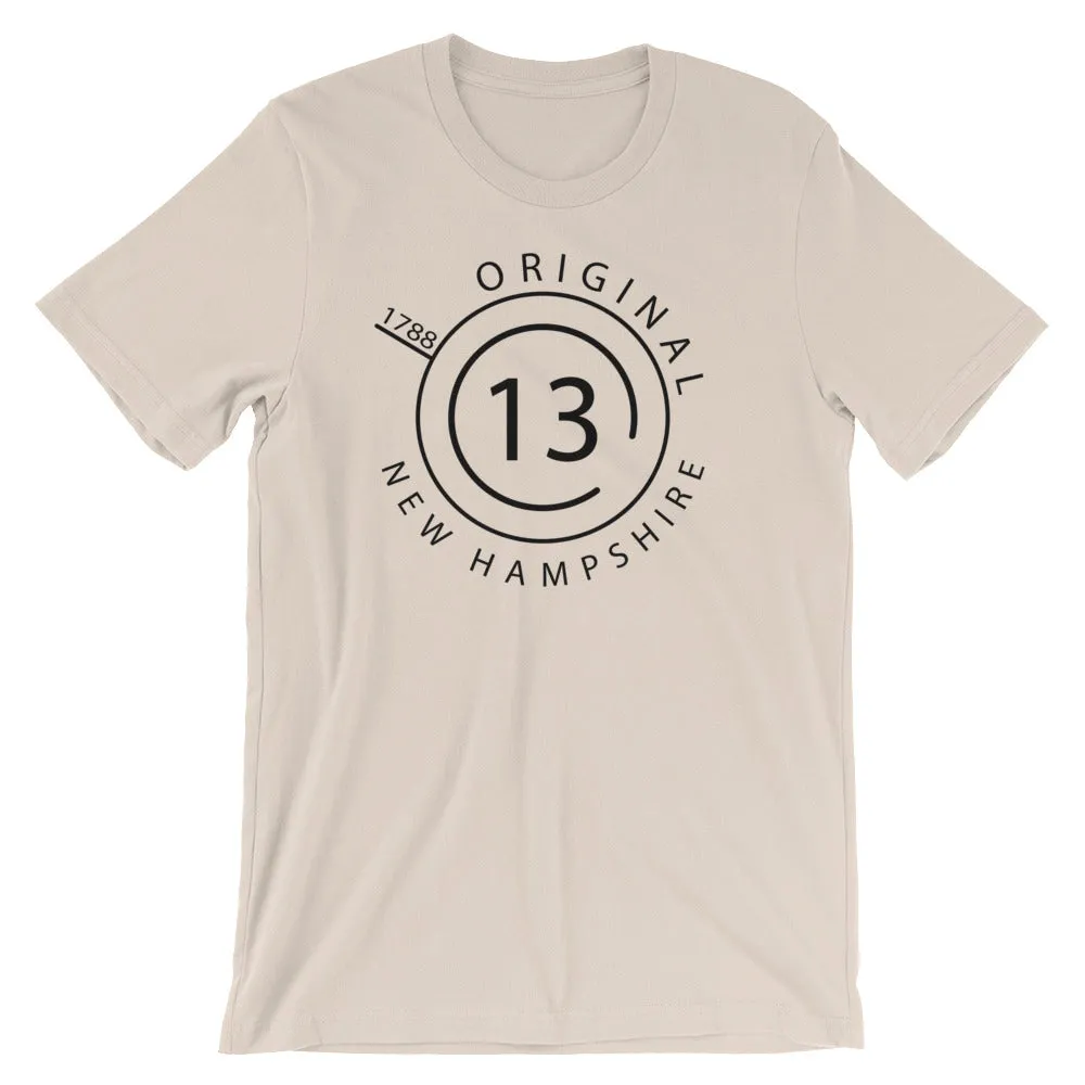 New Hampshire - Short-Sleeve Unisex T-Shirt - Original 13