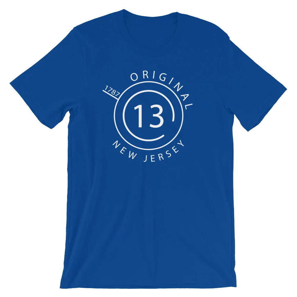 New Jersey - Short-Sleeve Unisex T-Shirt - Original 13