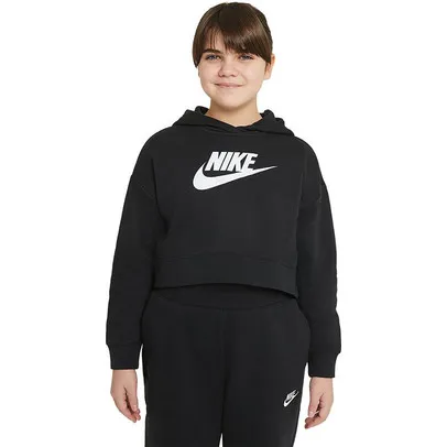 Nike Sportswear Club Crop Hoody Girls 