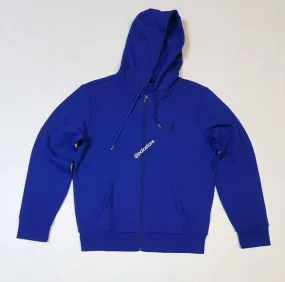 Nwt Polo Ralph Lauren Royal Blue Double Knit Pony Hoodie