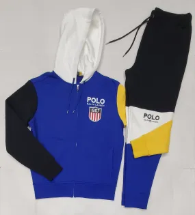 Nwt Polo Ralph Lauren Royal/White/Black/Yellow 1967 Sweatsuit